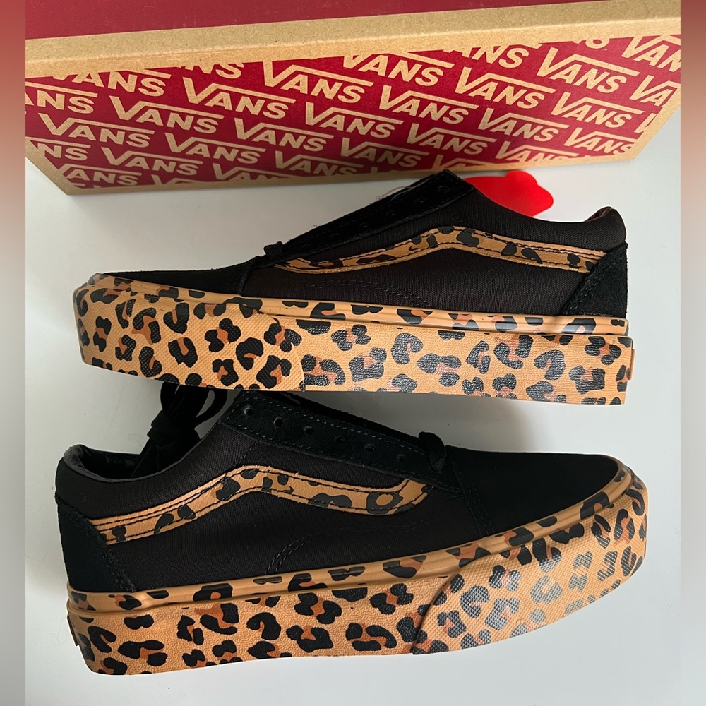 Vans Old Skool Leopard Platform